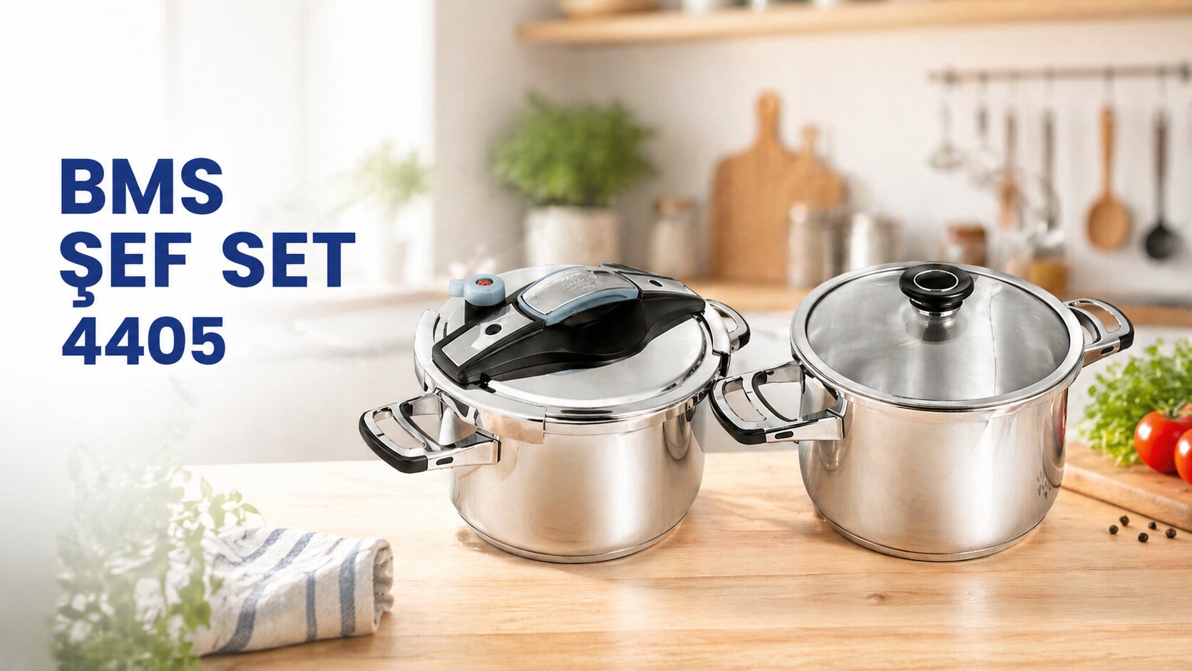 BMS CHEF SET COOKWARE SET 4405